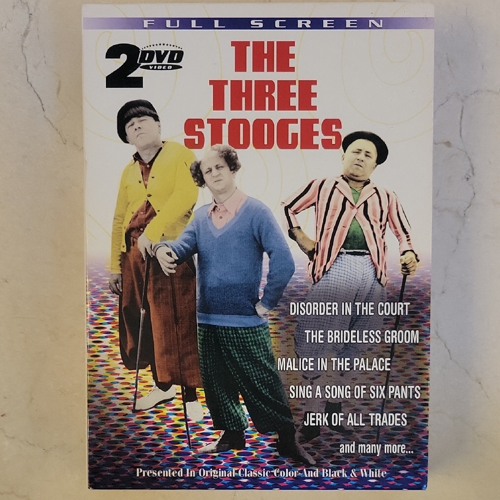 The Three Stooges DVD Set
